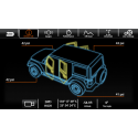 RadioPRO Integrated Installation Kit with Integrated Controls For Jeep Wrangler JL and Gladiator JT
