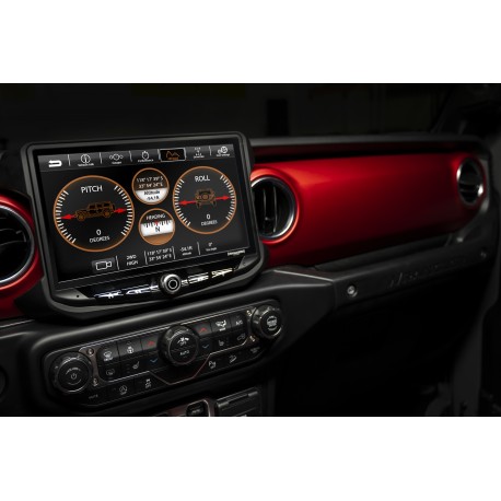 RadioPRO Integrated Installation Kit with Integrated Controls For Jeep Wrangler JL and Gladiator JT