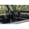 RadioPRO Integrated Installation Kit with Integrated Controls For Jeep Wrangler JL and Gladiator JT