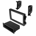 2004-2008 CHRYSLER/DODGE/JEEP SINGLE ISO w/POCKET or DOUBLE DIN 