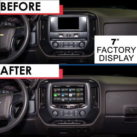 SILVERADO/SIERRA INSTALLATION KIT FOR HEIGH10® MULTIMEDIA HEAD UNIT
