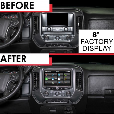 SILVERADO/SIERRA INSTALLATION KIT FOR HEIGH10® MULTIMEDIA HEAD UNIT