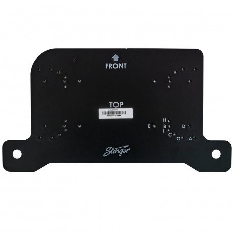 AMP BRACKET FOR JEEP WRANGLER JLU - PASSENGER SIDE