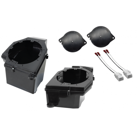 Jeep Wrangler JL and Jeep Gladiator JT Front 6.5” Speaker Pod with Tweeter Adapter