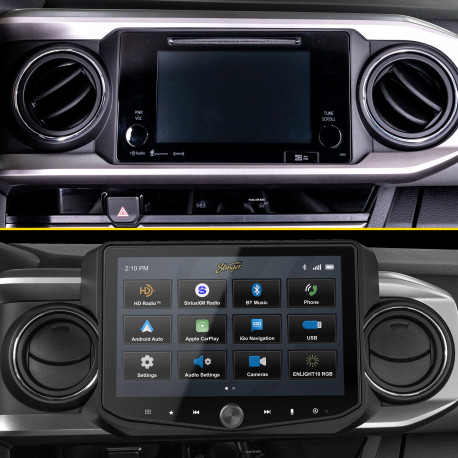 TOYOTA TACOMA INSTALLATION KIT FOR HORIZON10® MULTIMEDIA HEAD UNIT