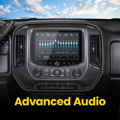 SILVERADO/SIERRA INSTALLATION KIT FOR HORIZON10® MULTIMEDIA HEAD UNIT