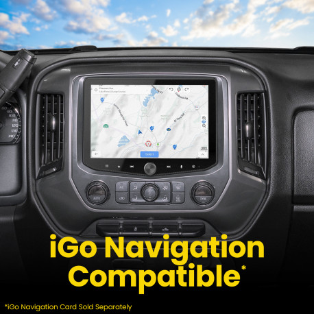SILVERADO/SIERRA INSTALLATION KIT FOR HORIZON10® MULTIMEDIA HEAD UNIT