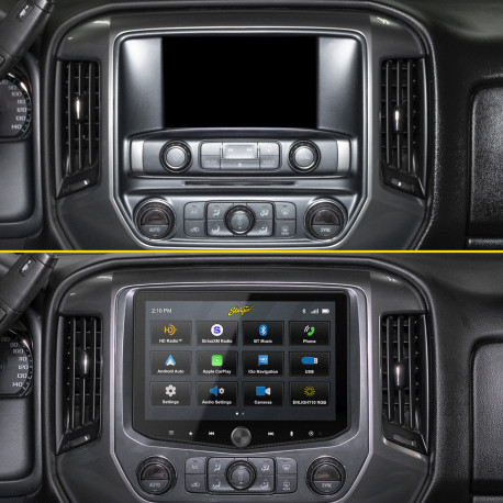 SILVERADO/SIERRA INSTALLATION KIT FOR HORIZON10® MULTIMEDIA HEAD UNIT