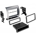 2005-2011 TOYOTA TACOMA SINGLE DIN/ISO w/POCKET or DBL DIN SILVER
