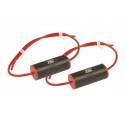 Set of 2 Bass Blockers (3 1/2") 0-2.8Khz (4 Ohm), 0-1.4Khz (8 Ohms) Red