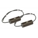 Set of 2 Bass Blockers (tweeters) 0-5.6Khz (4 Ohm), 0-2.8Khz (8 Ohms) Black