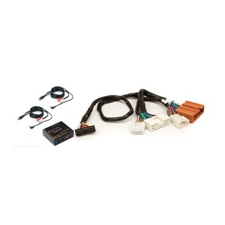 Dual Auxiliary Audio Input Interface for Select Mazda Vehicles