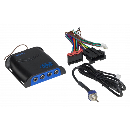 Dual Auxiliary Audio Input Interface for Select General Motors Vehicles