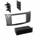 2013-2014 NISSAN SENTRA GRAY SINGLE ISO w/POCKET or DOUBLE DIN