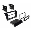 2007-13 TUNDRA / 2008-15 SEQUOIA GLOSS BLACK SINGLE DIN/ISO w/POCKET or DBL DIN